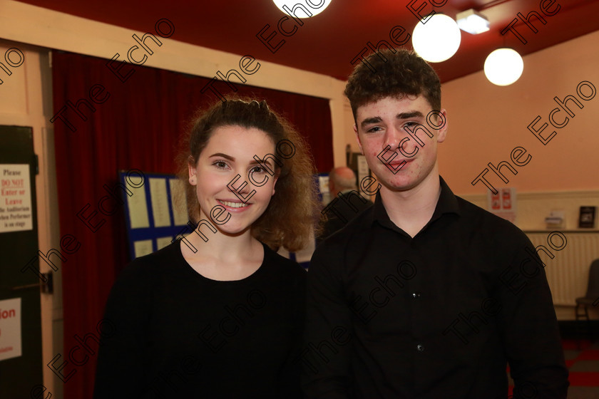 Feis08022019Fri10 
 10
Bronze Medallist Ellie Creaner from Cobh and Silver Medallist Diarmuid Desmond and Rochestown.

Class: 222: Recorders Solo 16 Years and Under Programme not to exceed 8 minutes..

Feis Maiti 93rd Festival held in Fr. Matthew Hall. EEjob 08/02/2019. Picture: Gerard Bonus