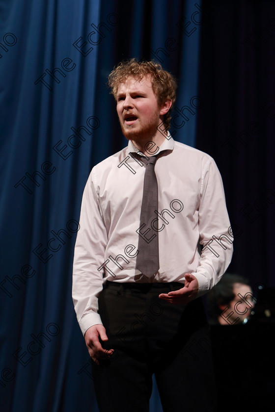 Feis05032019Tue56 
 54~55
Commended Colm Brennan from Claonakilty singing If I Were A Rich Man from Fiddler on The Roof and Intl.

Class: 23: The London College of Music and Media Perpetual Trophy
Musical Theatre Over 16Years Two songs from set Musicals.

Feis Maiti 93rd Festival held in Fr. Mathew Hall. EEjob 05/03/2019. Picture: Gerard Bonus