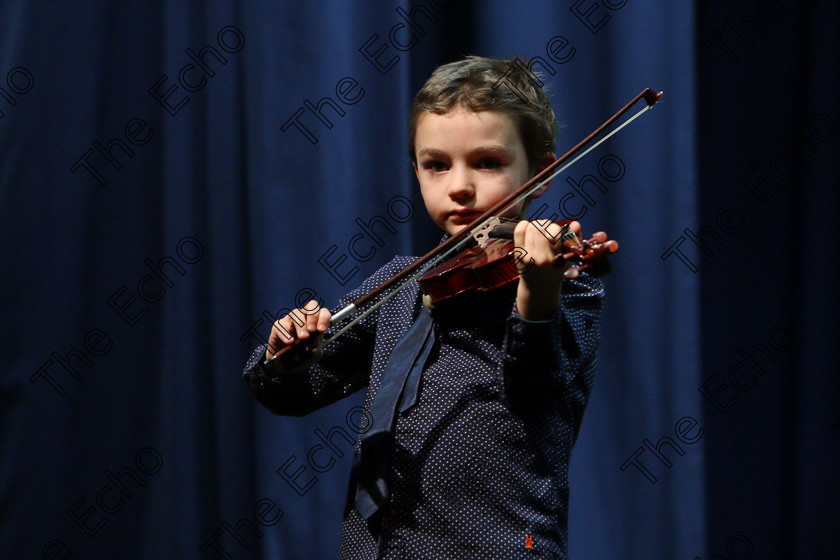 Feis29012018Mon34 
 34
Pavol Drozd is a Young 7 year old with only one year playing the violin performing
 EEjob 29/01/2018 
Feis Maiti 92nd Festival held in Fr. Matthew Hall 
Picture: Gerard Bonus

Instrumental Music 
Class: 242: Violin Solo 8 years and under.