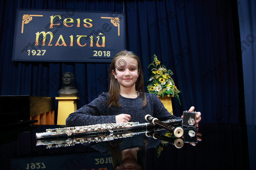 Feis05022018Mon20 
 20
Double Winner; Clodagh Sweeney from Rochestown won Silver Medals for both Recorders Solo 12 Years and Under and Woodwind Solo 10 Years and Under Flute. Instrumental Music Feis Maiti 92nd Festival held in Fr. Matthew Hall. EEjob 05/02/2018 Picture: Gerard Bonus.