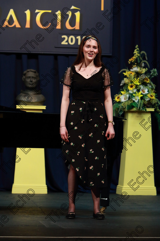 Feis01032019Fri59 
 59
Emma Tarrant from Listowel Kerry singing Sul fil d'un soffio etesio

Class: 25: The Operatic Perpetual Cup and Gold Medal and Doyle Bursary Bursary Value 100 Opera18 Years and Over A song or aria from one of the standard Operas.

Feis Maiti 93rd Festival held in Fr. Mathew Hall. EEjob 01/03/2019. Picture: Gerard Bonus