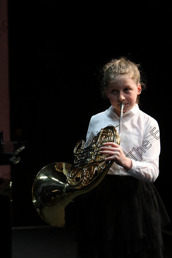 Feis06022018Tue10 
 10
Joy Hedderman from Lovers Walk tuning with Accompanist
 Instrumental Music Class: 205: Brass Solo 12 Years and Under Feis Maiti 92nd Festival held in Fr. Mathew Hall. EEjob 05/02/2018 Picture: Gerard Bonus.