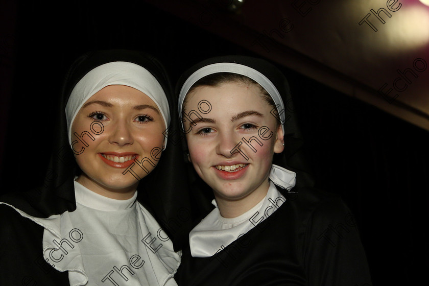 Feis15032018Thu14 
 14
Molly OFlynn and Molly Hickey from The Lough performed My Favourite Things from The Sound of Music.
 Speech and Drama Class: 336: The Trevor Ryan Perpetual Cup Musical Drama Duo18 Years and Under Feis Maiti 92nd Festival held in Fr. Mathew Hall. EEjob 15/03/2018 Picture: Gerard Bonus.