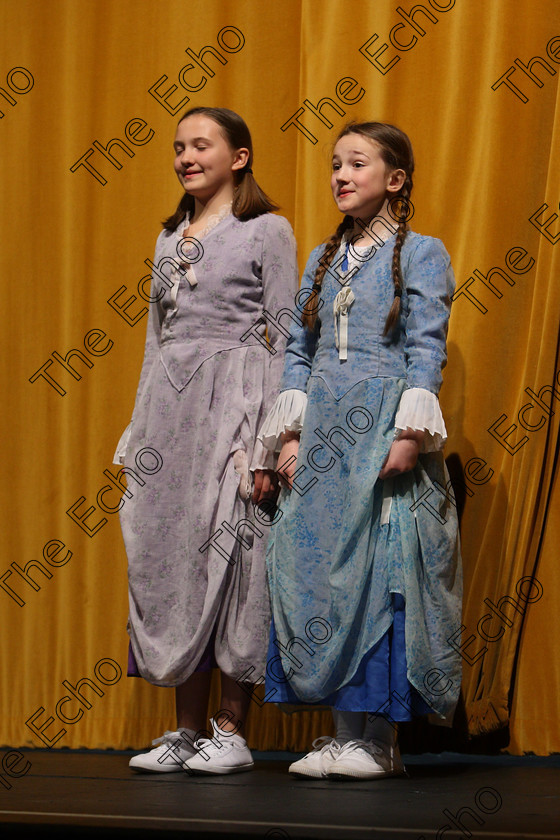 Feis24032018Sat42 
 42~45
Elizabeth Dioln and Molly McDaid giving a Silver Medal performance of Little Women.
 Speech and Drama Class: 312: Dramatic Duo 10 Years and Under Feis Maiti 92nd Festival held in Fr. Mathew Hall. EEjob 24/03/2018 Picture: Gerard Bonus