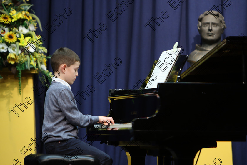 Feis02022018Fri17 
 17
Declan Beechinor from Farran giving a Silver Medal performance.
 Instrumental Music Class: 187: Piano Solo 9 Years and Under Confined Feis Maiti 92nd Festival held in Fr. Matthew Hall. EEjob 02/02/2018 Picture: Gerard Bonus.