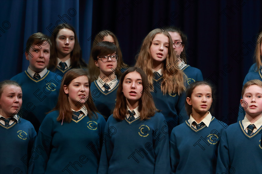 Feis12042018Thu55 
 52~55
Glanmire Community School Junior Choir singing Gentle Maid Conducted by Ann Mannix.

Singing Class: 83: Part Choirs The Echo Perpetual Shield 15 Years and Under Feis Maiti 92nd Festival held in Fr. Mathew Hall. EEjob 12/04/2018 Picture: Gerard Bonus