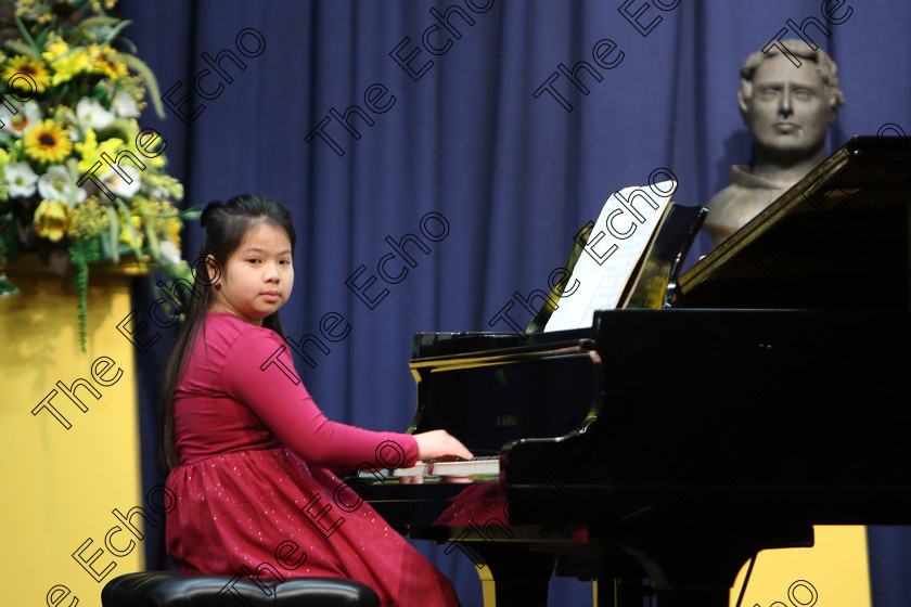 Feis02022018Fri02 
 2
Aoife Tagney performing.
 Instrumental Music Class: 187: Piano Solo 9 Years and Under Confined Feis Maiti 92nd Festival held in Fr. Matthew Hall. EEjob 02/02/2018 Picture: Gerard Bonus.