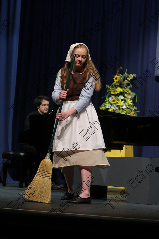 Feis06032018Tue40 
 40
Ciara Hodnett from Rathbarry giving a Bronze Medal Performance of In my Own Little Corner from Cinderella Beast with Accompanist Tom Doyle.
 Singing and School Choirs Class: 24: The David OBrien and Frances Reilly Perpetual Trophy Musical Theatre 16 Years and Under Section 1 Feis Maiti 92nd Festival held in Fr. Mathew Hall. EEjob 06/03/2018 Picture: Gerard Bonus.