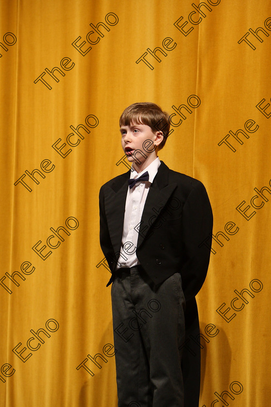 Feis19022018Mon05 
 5
David Lyons introducing his scene.
 Speech and Drama Class: 327: The Hartland Memorial Perpetual Trophy Dramatic Solo 12YearsandUnder Section 1 Feis Maiti 92nd Festival held in Fr. Mathew Hall. EEjob 19/02/2018 Picture: Gerard Bonus.