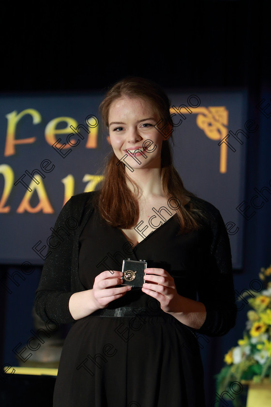 Feis0602109Wed42 
 42
GOLD: Class Winner and Gold Medallist Zo Nagle for her performance of Dvorak 1st Movement of Cello Concerto.

Class: 246: Violoncello Concerto One Movement from a Concerto.

Feis Maiti 93rd Festival held in Fr. Matthew Hall. EEjob 06/02/2019. Picture: Gerard Bonus