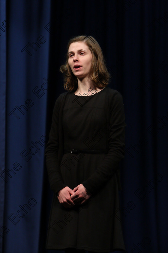 Feis09022018Fri58 
 58
Grainne Ni Luasa introducing her recital.
 Instrumental Music Class: 141: The Capuchin Order Perpetual Cup and Bursary Bursary Value 2,500 Sponsored by the Capuchin Order Advanced Recital Programme 18 Years and Over Feis Maiti 92nd Festival held in Fr. Mathew Hall. EEjob 09/02/2018 Picture: Gerard Bonus.