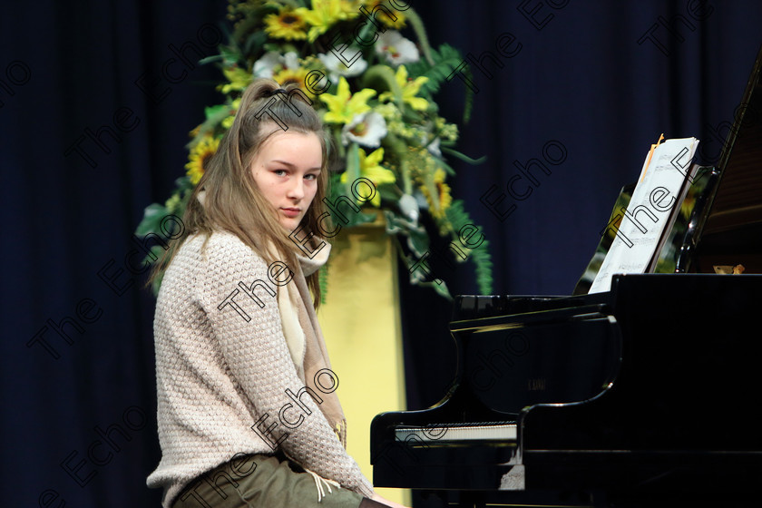 Feis0202109Sat07 
 7
Rioghnach Timmins performing.

Class: 184: Piano Solo 15 Years and Under Confined Two contrasting pieces not exceeding 4 minutes. The Kilshanna Music Perpetual Cup

Feis Maiti 93rd Festival held in Fr. Matthew Hall. EEjob 02/02/2019. Picture: Gerard Bonus