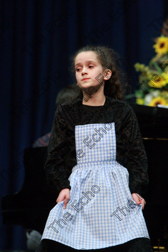 Feis26032018Mon30 
 29~30
Sophia Sharma performing My Favourite Things from Sound of Music.
 Speech and Drama Class: 114: The Altrusa Club of Cork Perpetual Trophy Solo Action Song 10 Years and Under Section 3Feis Maiti 92nd Festival held in Fr. Mathew Hall. EEjob 26/03/2018 Picture: Gerard Bonus