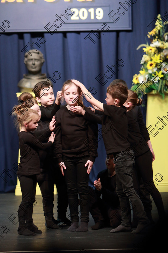 Feis29032019Fri40 
 38~40
Ellis Stage School, Mayfield performing Lets Build a Snowman.

Class: 469: The Thomas OConnell Memorial Perpetual Cup Group Mime 9 Years and Under choice of (a) A Walk in the Park(c) Hide and Seek (b) The Fun Fair(d) Lets Build a Snowman.

Feis Maiti 93rd Festival held in Fr. Mathew Hall. EEjob 29/03/2019. Picture: Gerard Bonus