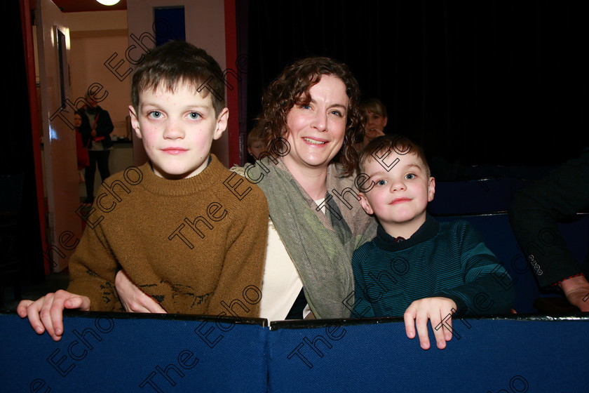 Feis11032018Sun19 
 19
Performer Thomas OReilly from Waterfall with his mum Karen and brother Olan.