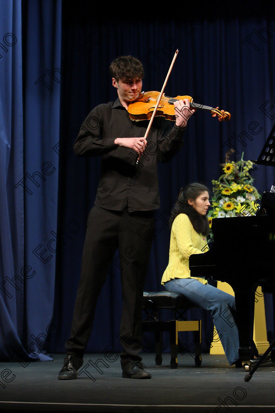 Feis09022018Fri65 
 65
Seamus Hickey giving a winning performance on the Viola to receive The Capuchin Order Perpetual Cup and Bursary Bursary Value 2,500 with accompanist Santa Ignace.
 Instrumental Music Class: 141: The Capuchin Order Perpetual Cup and Bursary Bursary Value 2,500 Sponsored by the Capuchin Order Advanced Recital Programme 18 Years and Over Feis Maiti 92nd Festival held in Fr. Mathew Hall. EEjob 09/02/2018 Picture: Gerard Bonus.