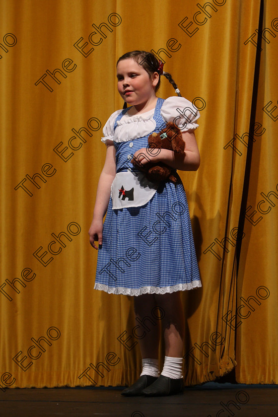 Feis16032018Fri07 
 7~8
Aisling Brady performing Dorothy in the Cyclone from Wizard of Oz.
 Speech and Drama Class: 328: The Fr. Nessan Shaw Memorial Perpetual Cup Dramatic Solo 10 Years and Under Section 3 Feis Maiti 92nd Festival held in Fr. Mathew Hall. EEjob 16/03/2018 Picture: Gerard Bonus.