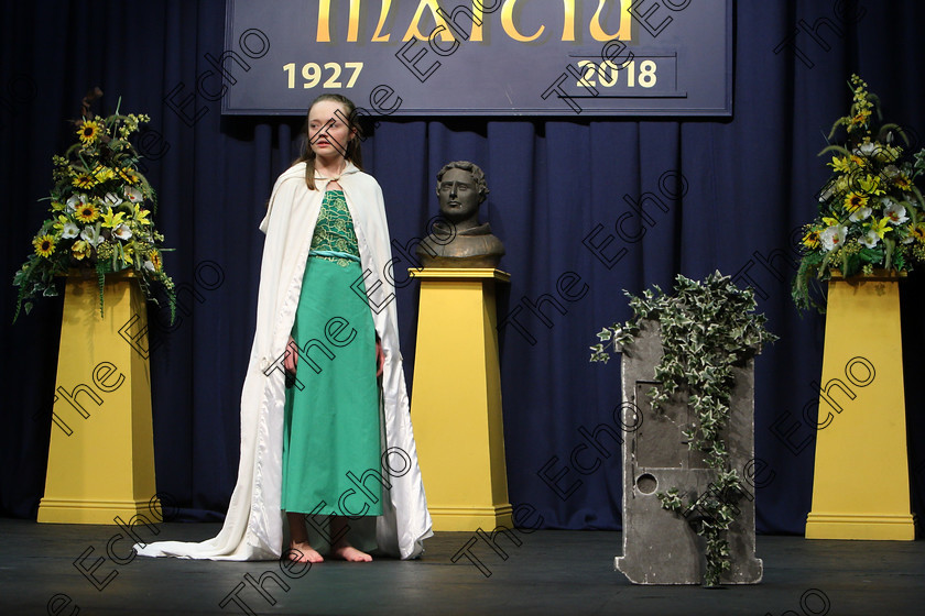 Feis26022018Mon48 
 47~48
Niamh de Brn from Model Farm Road performed Deirdre of the Sorrows.
 Speech and Drama Class: 325: The Kilbrogan Perpetual Cup and Musgrave Ltd. Bursary Bursary Value 130 Dramatic Solo 17 Years and Under Feis Maiti 92nd Festival held in Fr. Mathew Hall. EEjob 26/02/2018 Picture: Gerard Bonus.