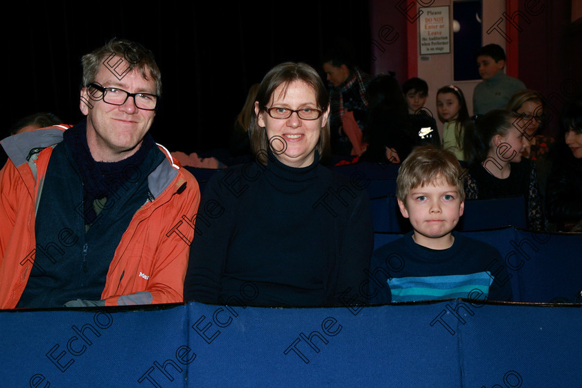 Feis07022018Wed02 
 2
Performer Charlie Kaar from Donaghmore with his parents Simon and Anna.
 Instrumental Music Class: 167: Piano Solo8 Years and Under Feis Maiti 92nd Festival held in Fr. Mathew Hall. EEjob 05/02/2018 Picture: Gerard Bonus.