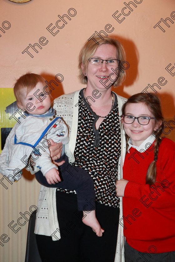 Feis02042019Tue02 
 2
Performer Ruth N Chaoimh from Glanmire with her baby brother Conall and Mum Celine.

Rinn: 516: Bharslabhairt 9 Bliana DAois N Faoina, Roinn 1 Rogha Tinn - Gabriel Fitzmaurice. N L Stoirmiil - Maebh N Chrthaigh.

Feis Maiti 93rd Festival held in Fr. Mathew Hall. EEjob 02/04/2019. Picture: Gerard Bonus