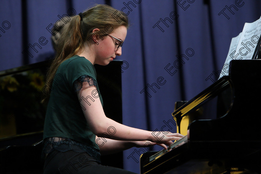 Feis08022018Tur14 
 14
Ella OBrien from Douglas Road performing.
 Instrumental Music Class: Piano: 184: Piano Solo15 Years and Under Confined
Feis Maiti 92nd Festival held in Fr. Mathew Hall. EEjob 08/02/2018 Picture: Gerard Bonus.