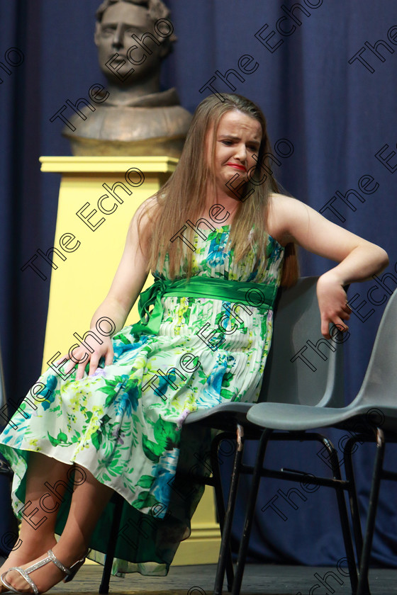 Feis11032019Mon30 
 30
Caoimhe Russell from Douglas giving a Bronze Medal performance of The Real Queen of Hearts.

Class: 326: The James ODonovan Memorial Perpetual Cup Dramatic Solo 14 Years and Under Section 1 A Solo Dramatic Scene not to exceed 7 minutes.

Feis Maiti 93rd Festival held in Fr. Mathew Hall. EEjob 11/03/2019. Picture: Gerard Bonus