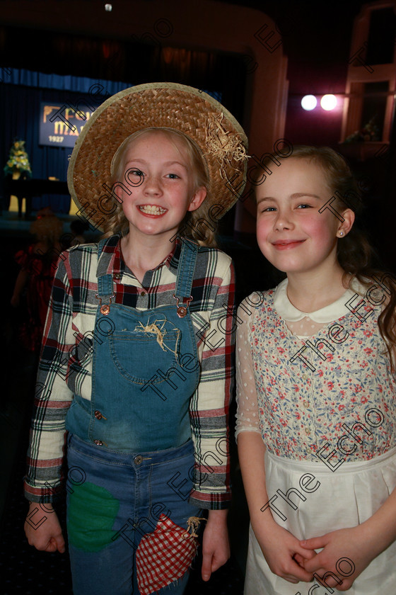 Feis06032018Tue47 
 47
Performers Silver Medallist Laura Hodnett from Rathbarry and Bronze Medallist Isabelle Moore from Rosscarbery 
 Singing and School Choirs Class: 24: The David OBrien and Frances Reilly Perpetual Trophy Musical Theatre 16 Years and Under Section 1 Feis Maiti 92nd Festival held in Fr. Mathew Hall. EEjob 06/03/2018 Picture: Gerard Bonus.