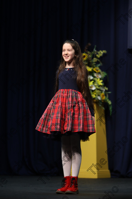 Feis20022018Tue20 
 20
Aoibhe ODwyer performing.
 Speech and Drama Class: 364: Girls 11 Years and Under Section 1 Feis Maiti 92nd Festival held in Fr. Mathew Hall. EEjob 20/02/2018 Picture: Gerard Bonus.