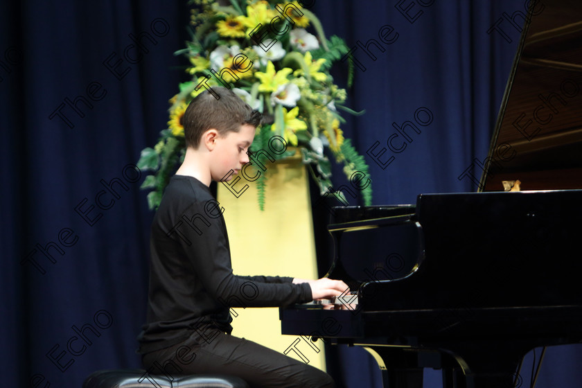 Feis31012019Thur06 
 6
Cillian Connolly from Glanmire performing set piece.

Feis Maiti 93rd Festival held in Fr. Matthew Hall. EEjob 31/01/2019. Picture: Gerard Bonus

Class: 165: Piano Solo 12YearsandUnder (a) Prokofiev Cortege de Sauterelles (Musique denfants). (b) Contrasting piece of own choice not to exceed 3 minutes.