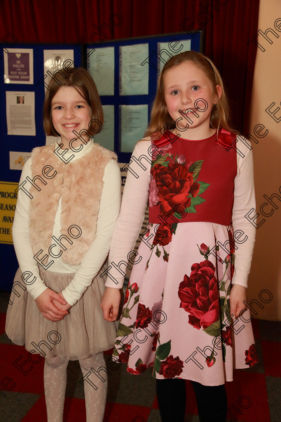 Feis19032019Tue40 
 40
Ruby Sinnott and Ella McCarthy from Banduff performed a Duet of Best Friends.

Class: 415and 414: Dramatisation of a Poem Solo10 Years and Under Duo12 Years and Under A Dramatization of a Poem of own choice.

Feis Maiti 93rd Festival held in Fr. Mathew Hall. EEjob 19/03/2019. Picture: Gerard Bonus.