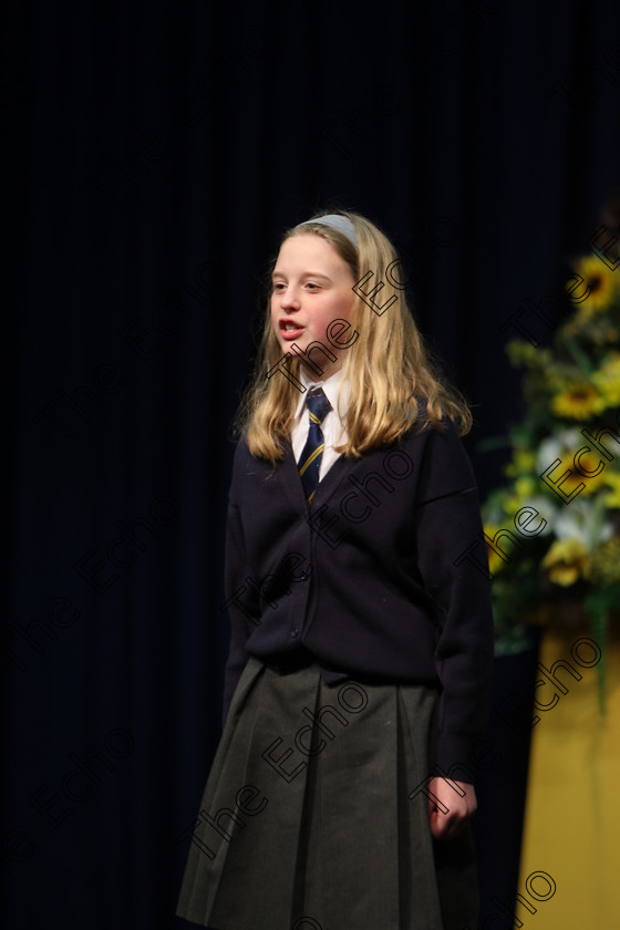 Feis20022018Tue04 
 4
Jennifer Sharkey performing.
 Speech and Drama Class: 364: Girls 11 Years and Under Section 1 Feis Maiti 92nd Festival held in Fr. Mathew Hall. EEjob 20/02/2018 Picture: Gerard Bonus.