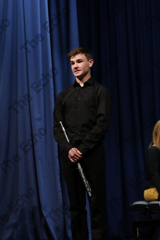 Feis06022018Tue37 
 37
John Sweeney from Rochestown introducing his programme which included Gaubert.
Instrumental Music Class: 142: The Music Teachers Association Perpetual Trophy and The Regional Music Teachers Association Bursary Instrumental Music Award 15 Years and Over Bursary Value 150 Sponsored by Moloney Pianos Feis Maiti 92nd Festival held in Fr. Mathew Hall. EEjob 05/02/2018 Picture: Gerard Bonus.