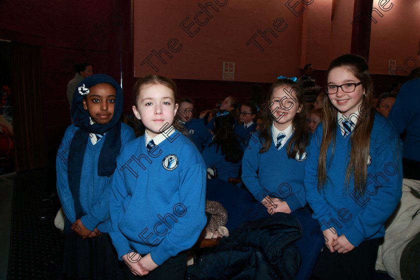 Feis21022018Wed11(1) 
 11
Fathima Elhag, Katelyn Murphy, Faye Tobin and Olivia Donoghue from St. Marys Cobh 6th Class. 
 Speech and Drama Classes: 485: Action Verse The OBrien Perpetual Cup5th Class and Class: 484: The Sri Lanka Festival Perpetual Trophy 6th Class, Feis Maiti 92nd Festival held in Fr. Mathew Hall. EEjob 21/02/2018 Picture: Gerard Bonus.