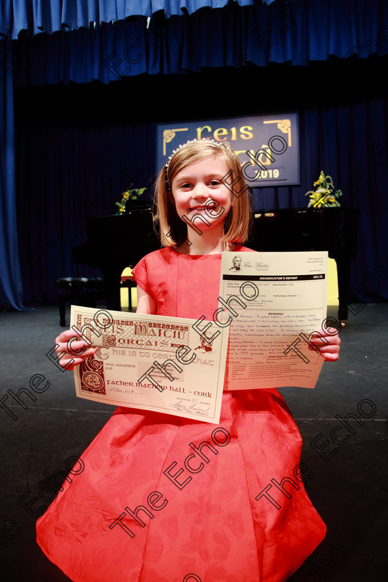 Feis0402109Mon12 
 12
Joint 3rd place Aoife Farren from Co. Clare.

Class: 242: Violin Solo 8 Years and Under (a) CarsePetite Reverie (Classical Carse Bk.1) (b) Contrasting piece not to exceed 2 minutes.

Feis Maiti 93rd Festival held in Fr. Matthew Hall. EEjob 04/02/2019. Picture: Gerard Bonus