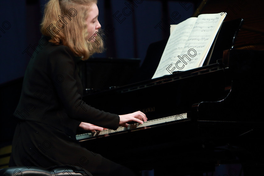 Feis0602109Wed23 
 23
Helen Rutledge from Blackrock performing.

Class: 158: The John Malone Memorial Perpetual Trophy and Bursaries
Bursaries Value 100 Piano Repertoire 16Year sand Under A Programme of contrasting style and period, time limit 15 minutes

Feis Maiti 93rd Festival held in Fr. Matthew Hall. EEjob 06/02/2019. Picture: Gerard Bonus