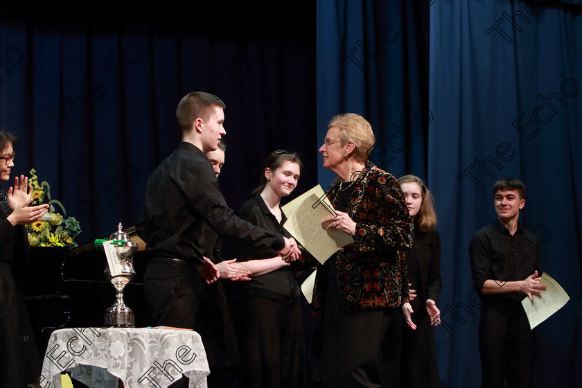 Feis0702109Thu20 
 20
Adjudicator Marilynne Davies handing out results to the performers.

Class: 141: The Br. Paul ODonovan Memorial Perpetual Cup and Bursary Bursary Value 500 Sponsored by the Feis Maiti Advanced Recital Programme 17Years and Under An Advanced Recital Programme.

Feis Maiti 93rd Festival held in Fr. Matthew Hall. EEjob 07/02/2019. Picture: Gerard Bonus