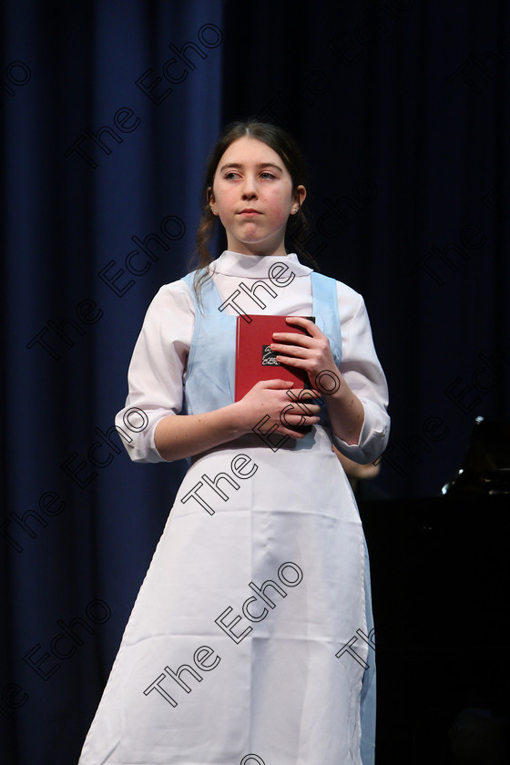 Feis06032018Tue41 
 41
3rd Place for Karla OHare performing A Change In Me from Beauty and The Beast.
 Singing and School Choirs Class: 24: The David OBrien and Frances Reilly Perpetual Trophy Musical Theatre 16 Years and Under Section 1 Feis Maiti 92nd Festival held in Fr. Mathew Hall. EEjob 06/03/2018 Picture: Gerard Bonus.