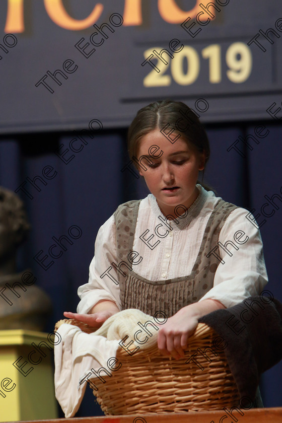 Feis26032019Tue48 
 48
Ellen Mellerick from Ballymacoda as performing Bridget from Eclipsed.

Class: 325: The Kilbrogan Perpetual Cup and Musgrave Ltd. Bursary
Bursary Value 130 Dramatic Solo 17 Years and Under Section 1 A Solo Dramatic Scene not to exceed 10 minutes.

Feis Maiti 93rd Festival held in Fr. Mathew Hall. EEjob 26/03/2019. Picture: Gerard Bonus