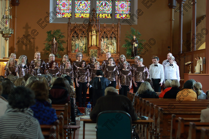 Feis0302109Sun28 
 26~30
Forte Mixed Voices singing Into The West and Razzle Dazzle.

Class: 79: The Holy Trinity Perpetual Cup Chamber Choirs Two Contrasting Songs.

Feis Maiti 93rd Festival held in Fr. Matthew Hall. EEjob 03/02/2019. Picture: Gerard Bonus.