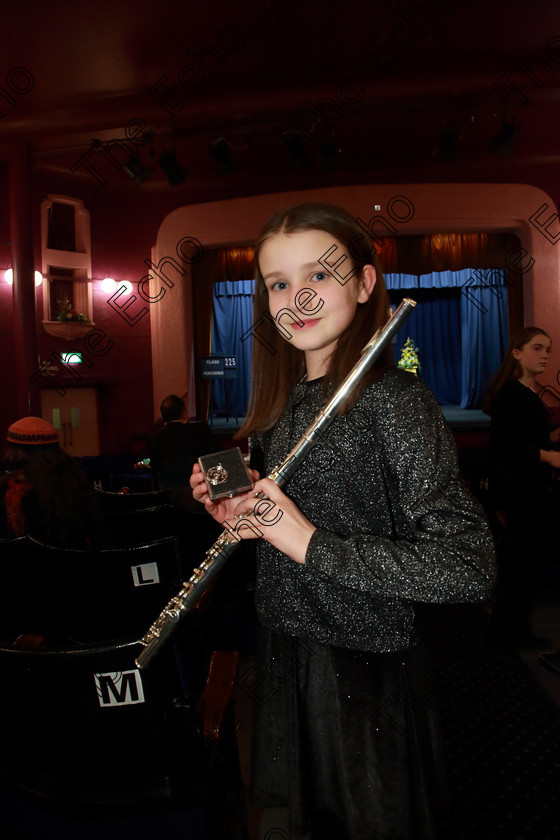 Feis08022019Fri13 
 13
Double Silver in one morning: Clodagh Sweeney from Rochestown performed and received a Silver Medal in Class 223 Recorders Solo 12 Years and Under also won Class: 214: The Casey Perpetual Cup Woodwind Solo 12 Years and Under

Class: 214: The Casey Perpetual Cup Woodwind Solo 12Yearsand Under
Programme not to exceed 6 minutes.

Feis Maiti 93rd Festival held in Fr. Matthew Hall. EEjob 08/02/2019. Picture: Gerard Bonus