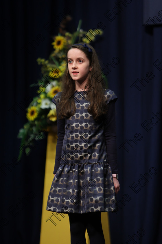 Feis20022018Tue18 
 18
Kathryn Reynolds performing.
 Speech and Drama Class: 364: Girls 11 Years and Under Section 1 Feis Maiti 92nd Festival held in Fr. Mathew Hall. EEjob 20/02/2018 Picture: Gerard Bonus.