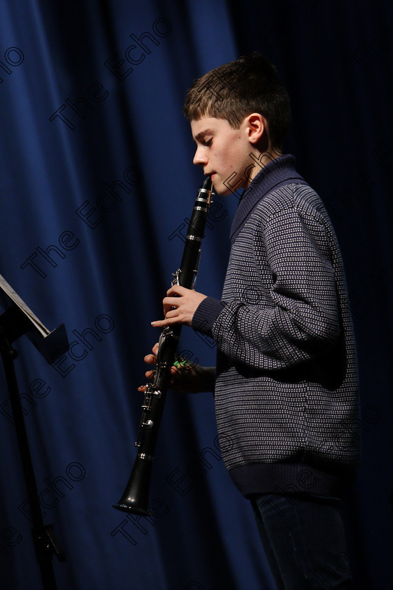 Feis30012018Tueo06 
 6
Sean Goggin performing.
 EEjob 30/01/2018 
Feis Maiti 92nd Festival held in Fr. Matthew Hall 
Picture: Gerard Bonus

Instrumental Music. 
Class: 214: The Casey Perpetual Cup Woodwind Solo12 years and Under.