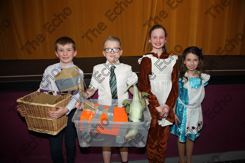 Feis26032019Tue29 
 29
Euan OGrady and Ethan Lees from Rathcormac, Sarah OSullivan and Laura Coomey from Ovens.

Class: 312: Dramatic Duo 10 Years and Under Section 1, A Duo Scene not exceeding 5minutes.

Feis Maiti 93rd Festival held in Fr. Mathew Hall. EEjob 26/03/2019. Picture: Gerard Bonus