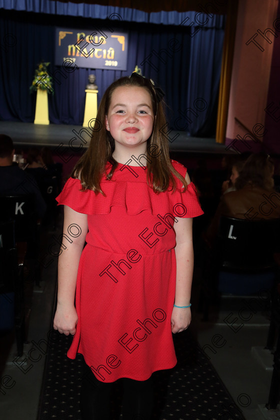 Feis29032019Fri27 
 27
Performer Eva OBrien from The Lee Road.

Class: 365: Solo Verse Speaking Girls 10Years and Under Section 5 Either: Meeting Rachel Field or Wanted A Witches Cat Shelagh McGee.

Feis Maiti 93rd Festival held in Fr. Mathew Hall. EEjob 29/03/2019. Picture: Gerard Bonus