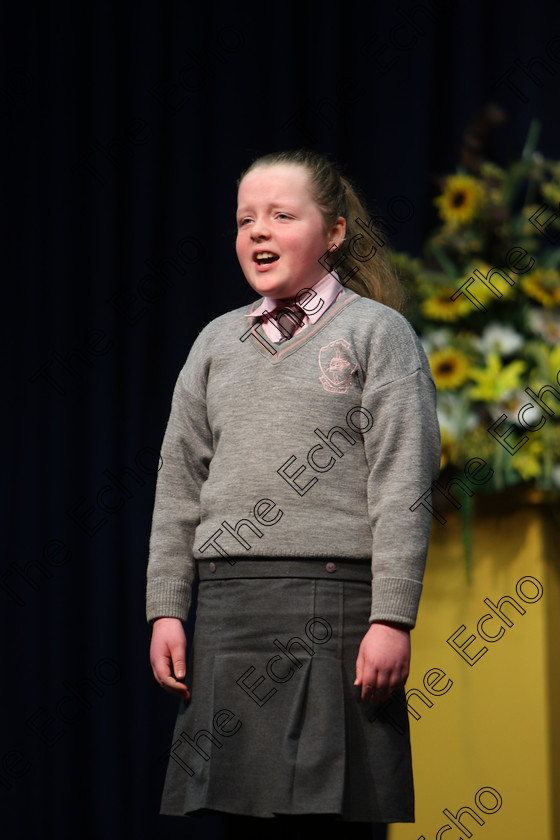 Feis20022018Tue14 
 14
Livia Dennis performing.
 Speech and Drama Class: 364: Girls 11 Years and Under Section 1 Feis Maiti 92nd Festival held in Fr. Mathew Hall. EEjob 20/02/2018 Picture: Gerard Bonus.