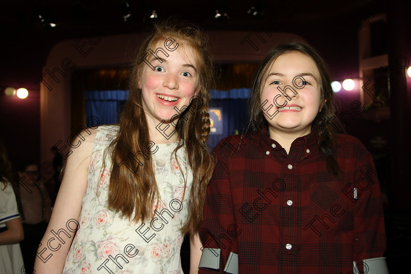 Feis13032018Tue39 
 39
Aislinn Henchy and Meabh Burke performed The Best Daddy
 Speech and Drama Class: 311: Dramatic Duo 12 Years and Under Section 2 Feis Maiti 92nd Festival held in Fr. Mathew Hall. EEjob 13/03/2018 Picture: Gerard Bonus