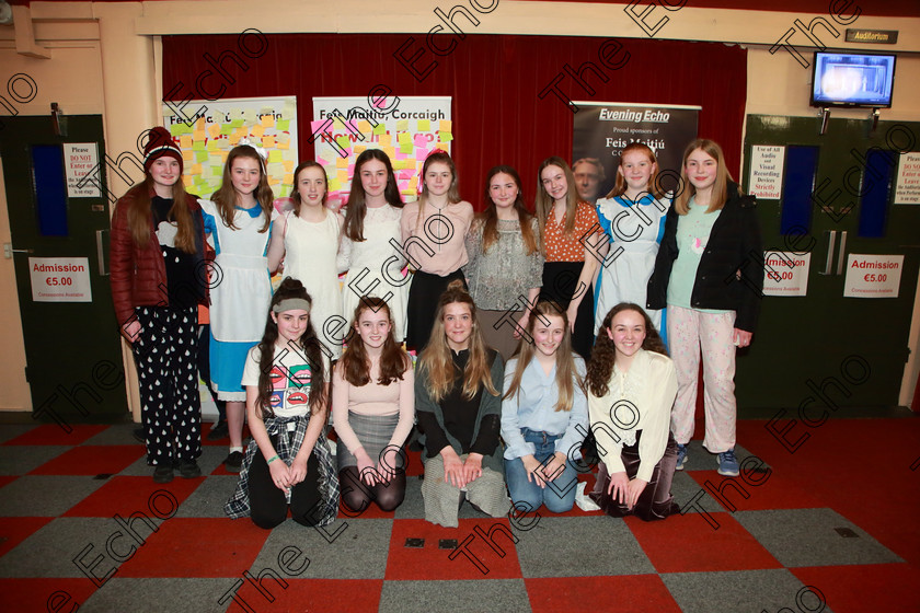 Feis14032019Thu56 
 56
Performers from The Performers Academy.

Class: 310: The Peg Hallahan Memorial Perpetual Trophy Dramatic Duo 14 Years and Under A Dramatic Scene not exceeding 10 minutes.

Feis Maiti 93rd Festival held in Fr. Mathew Hall. EEjob 14/03/2019. Picture: Gerard Bonus.