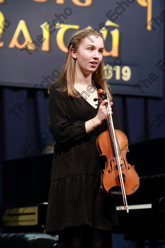 Feis0702109Thu13 
 13~14
Kate OShea playing Allemande from Bachs second Solo Violin

Class: 141: The Br. Paul ODonovan Memorial Perpetual Cup and Bursary Bursary Value 500 Sponsored by the Feis Maiti Advanced Recital Programme 17Years and Under An Advanced Recital Programme.

Feis Maiti 93rd Festival held in Fr. Matthew Hall. EEjob 07/02/2019. Picture: Gerard Bonus