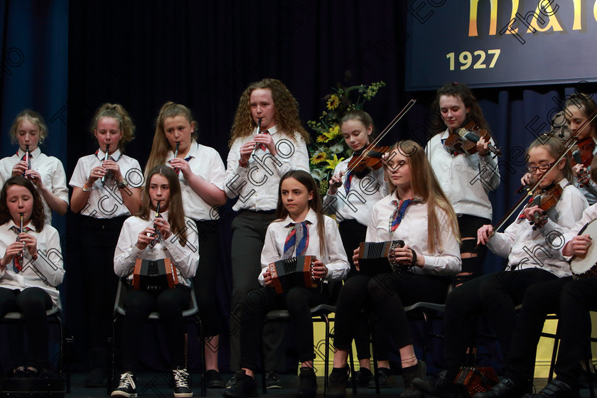 Feis04042019Thu40 
 40~42
Midleton Comhaltas U14.

Class: 551: Grupa Ceoil Corn Evening Echo 14 Bliana DAois N Faoina

Feis Maiti 93rd Festival held in Fr. Mathew Hall. EEjob 04/04/2019. Picture: Gerard Bonus