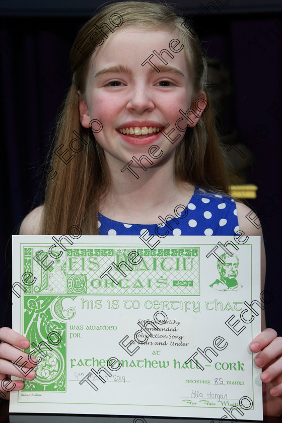 Feis04032019Mon47 
 47
Commended Sophia Herlihy from Ballinhassig.

Feis Maiti 93rd Festival held in Fr. Mathew Hall. EEjob 04/03/2019. Picture: Gerard Bonus

Feis Maiti 93rd Festival held in Fr. Mathew Hall. EEjob 04/03/2019. Picture: Gerard Bonus